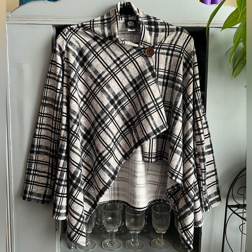 Bobeau Plaid Jacket
